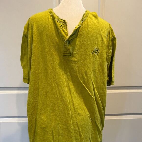 Aeropostale 1987 Light Green Henley - Size XL - Picture 1 of 3